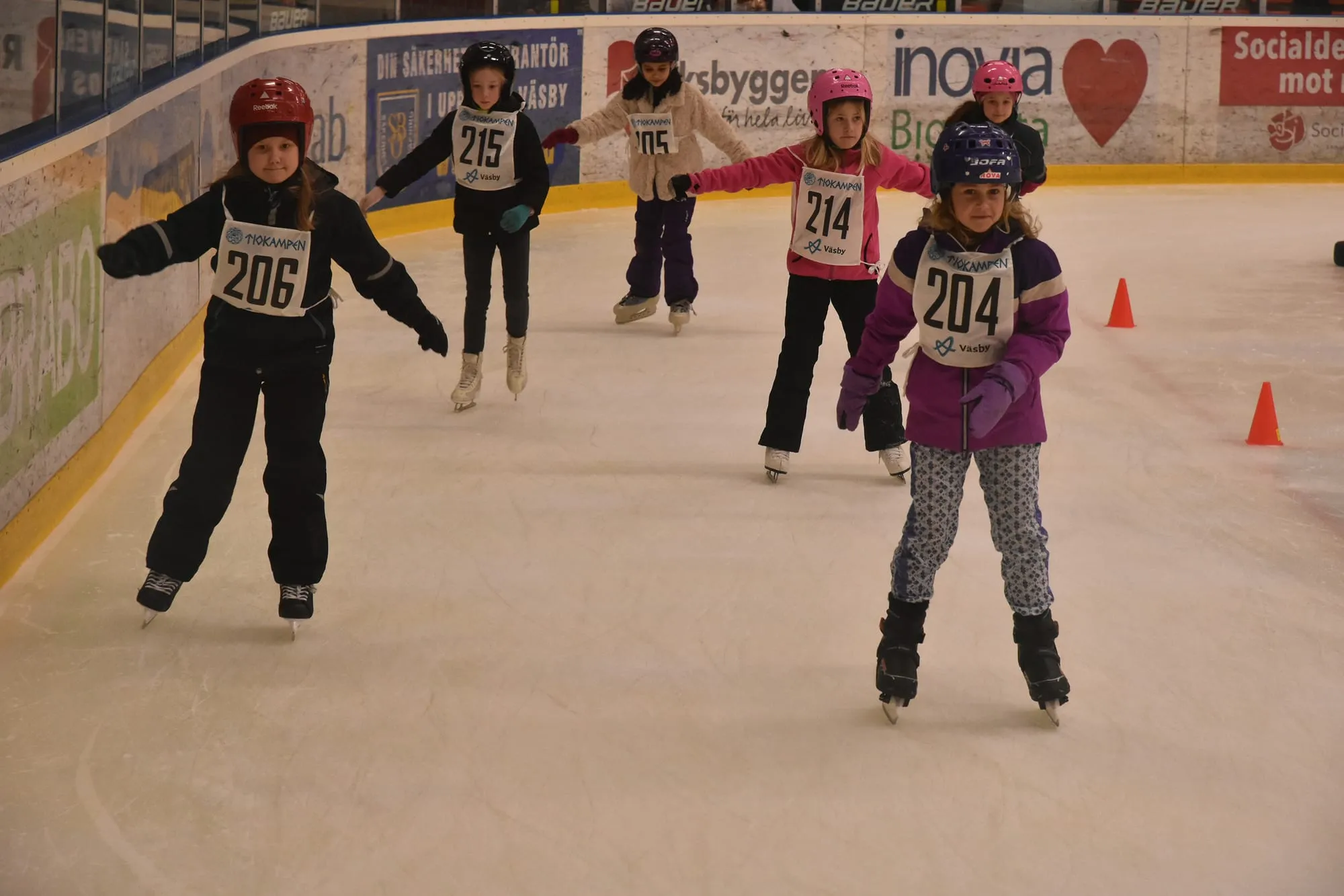 Skridsko 2018, Tiokampen i Upplands Väsby
